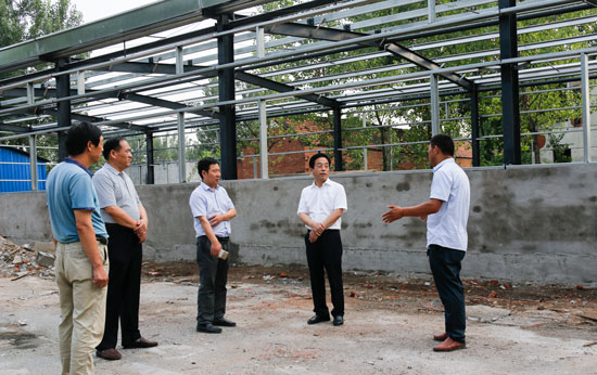 张书民督导调研扶贫就业创业基地建设和燃煤完美网(中国)拆改工作 中国财经新闻网 www.prcfe.com