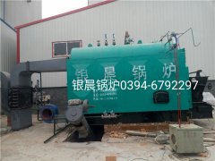 DZL2-1.25-T型2吨生物质蒸汽完美网(中国)安装现场