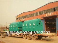 2台DZH2-1.25-T型2吨生物质完美网(中国)发货
