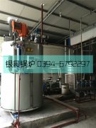 1吨贯流蒸汽完美网(中国)安装现场